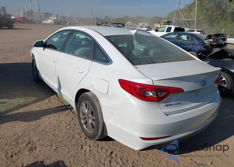 2015 Hyundai Sonata Se from USA, damaged, VIN 5NPE24AF3FH207844